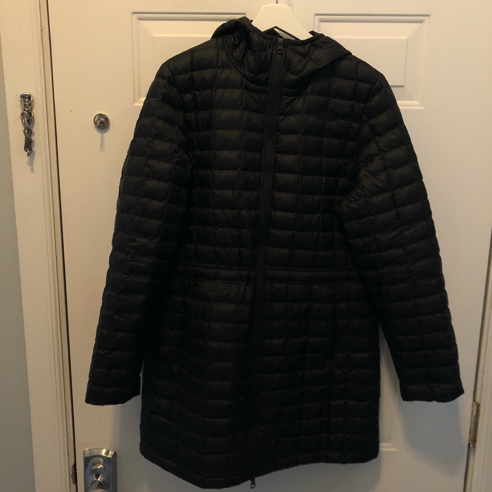 North face women's thermoball parka black L